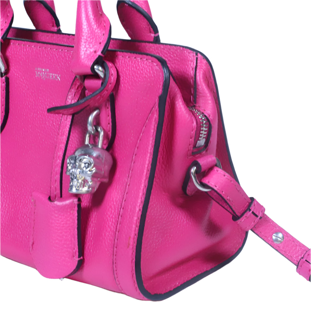 Mini Skull Padlock Pink
