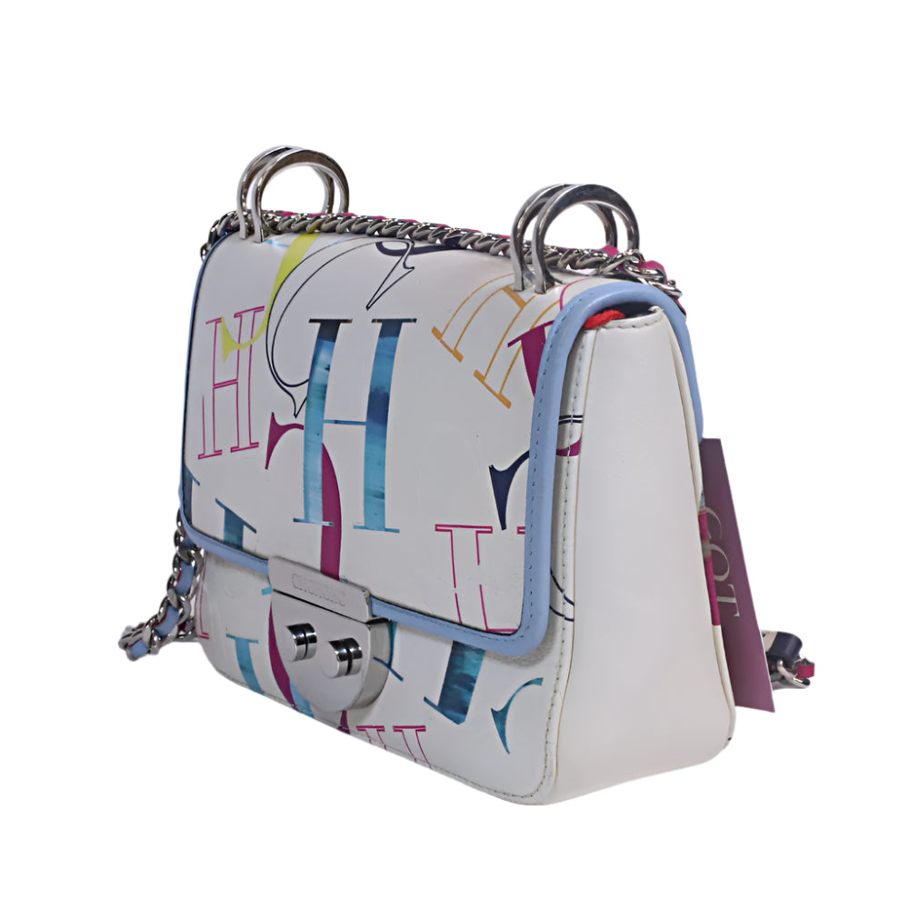 Baret clutch beige multicolor