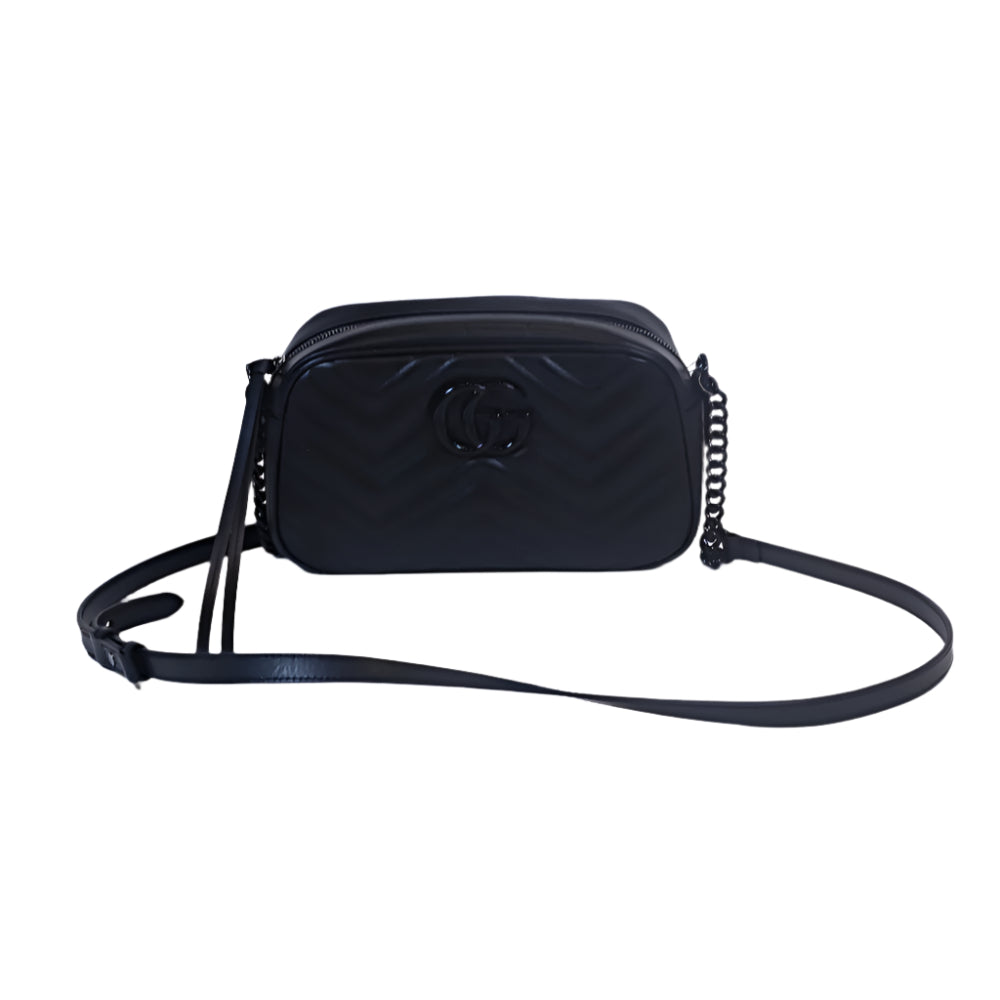 Marmont Small Shoulder bag black on black