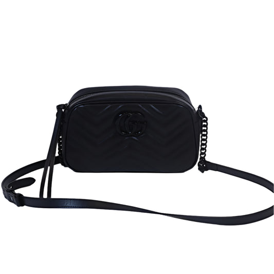 Marmont Small Shoulder bag black on black