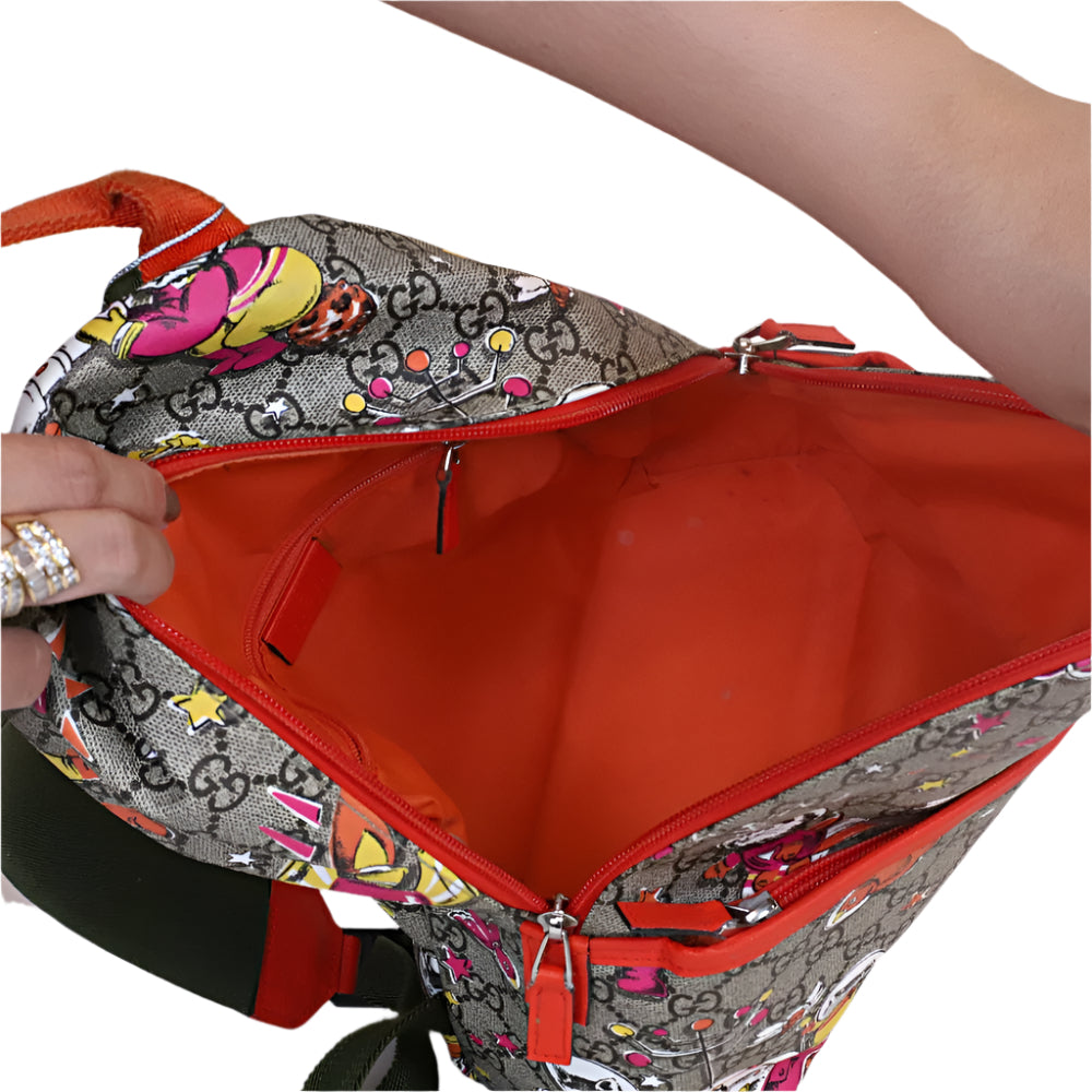 Supreme canvas backpack space cats