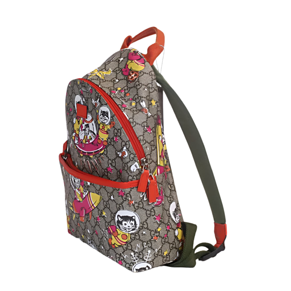 Supreme canvas backpack space cats