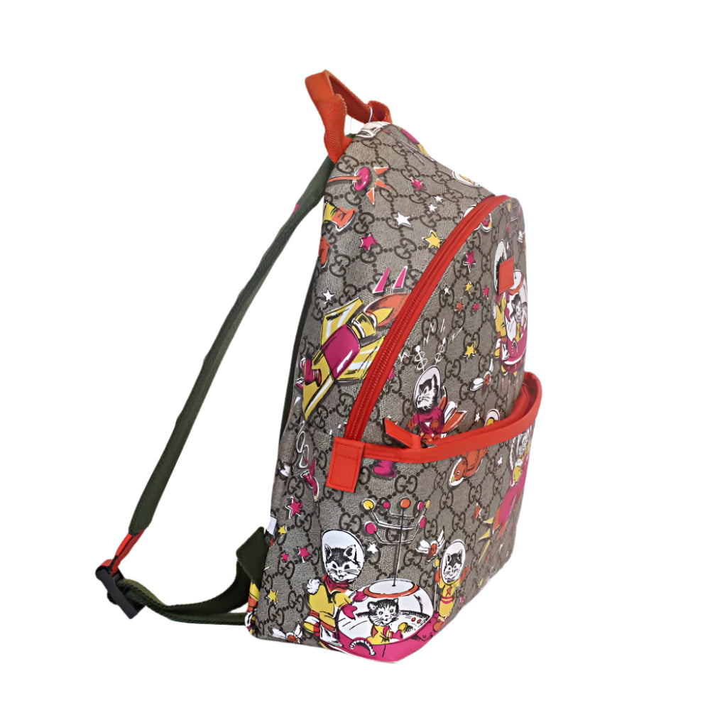 Supreme canvas backpack space cats