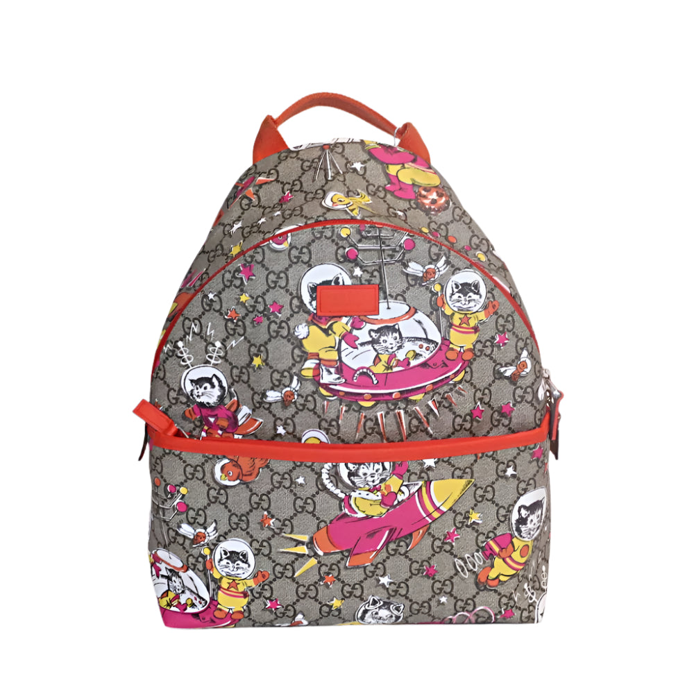 Supreme canvas backpack space cats