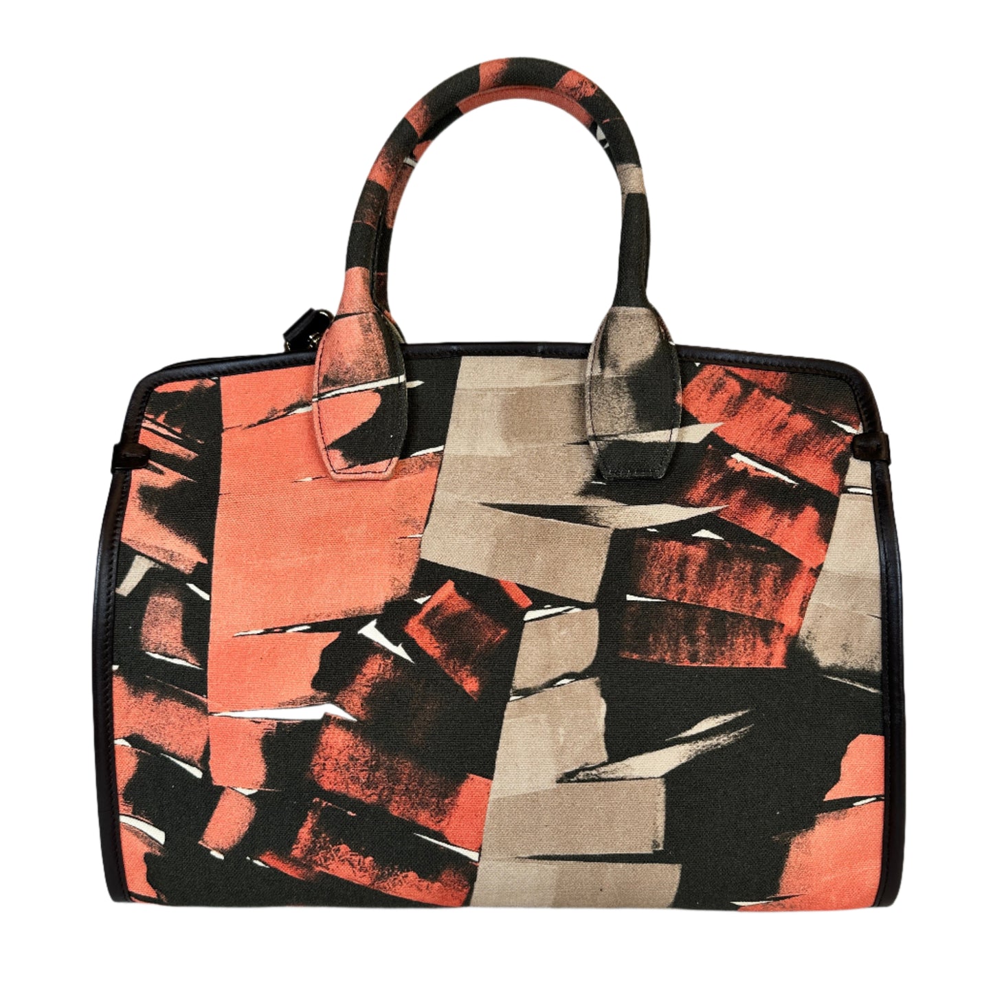 Studio Resort Printed Canvas Top Handle Tote bag