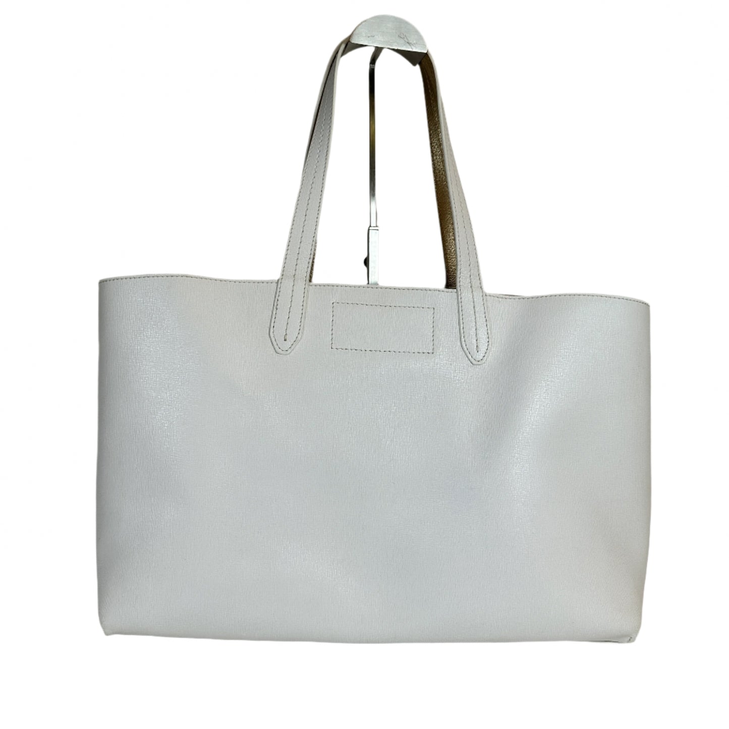 Tote bag blanca interior dorado