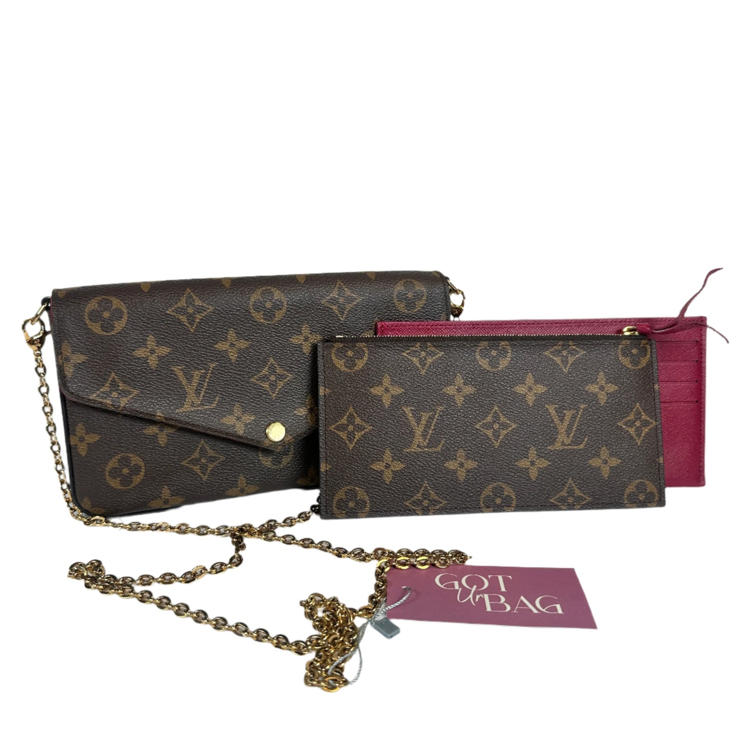Felicie pouchette monogram