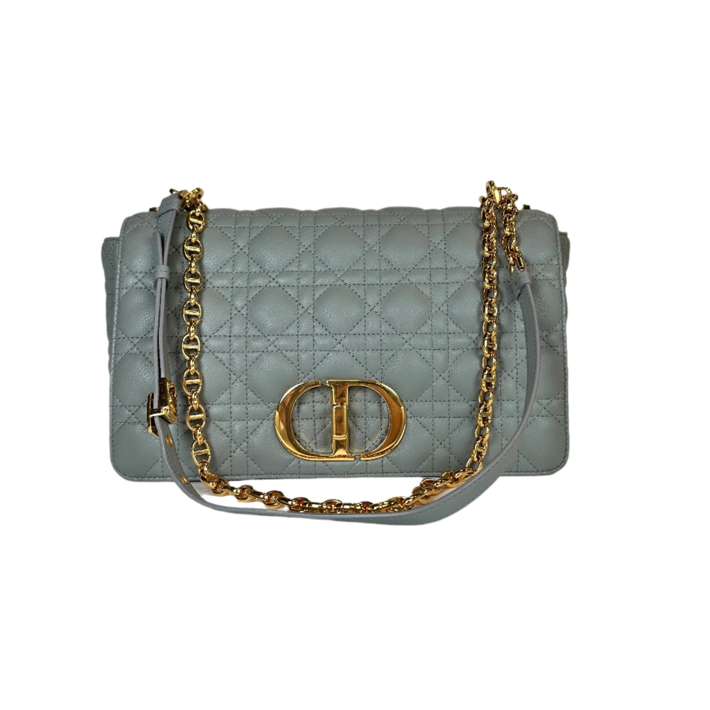 Caro Cannage Calfskin Grey Large