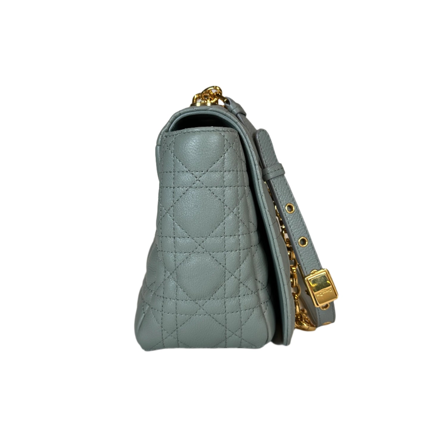 Caro Cannage Calfskin Grey Large