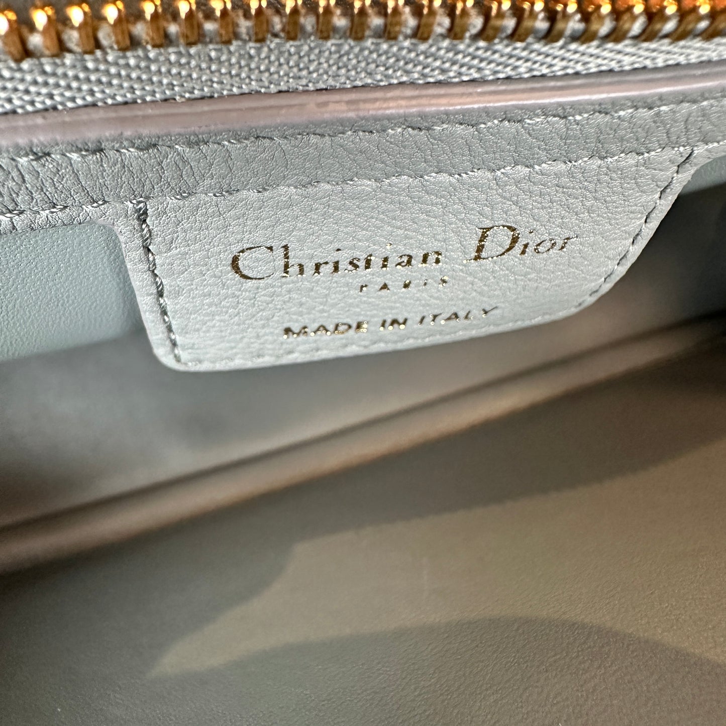 Caro Cannage Calfskin Grey Large
