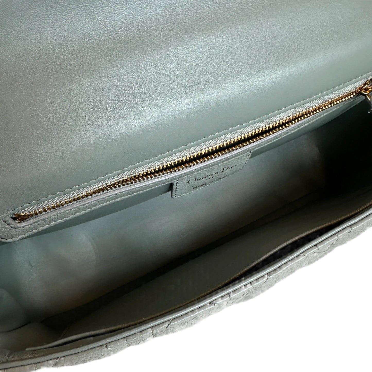 Caro Cannage Calfskin Grey Large