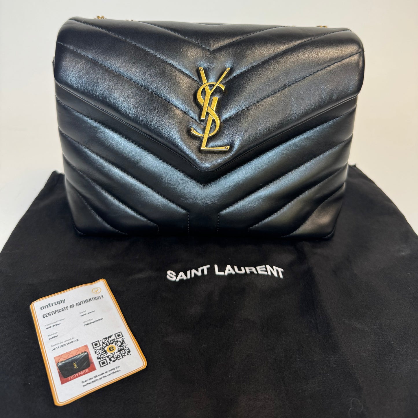 LouLou Small Black /gold