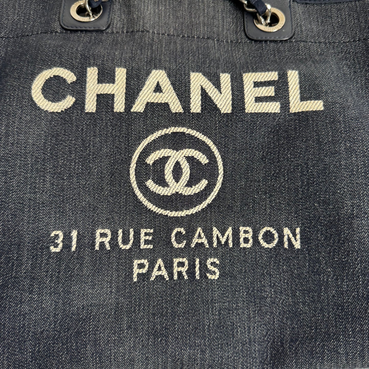 Chanel Deauville Azul Rue Cambon