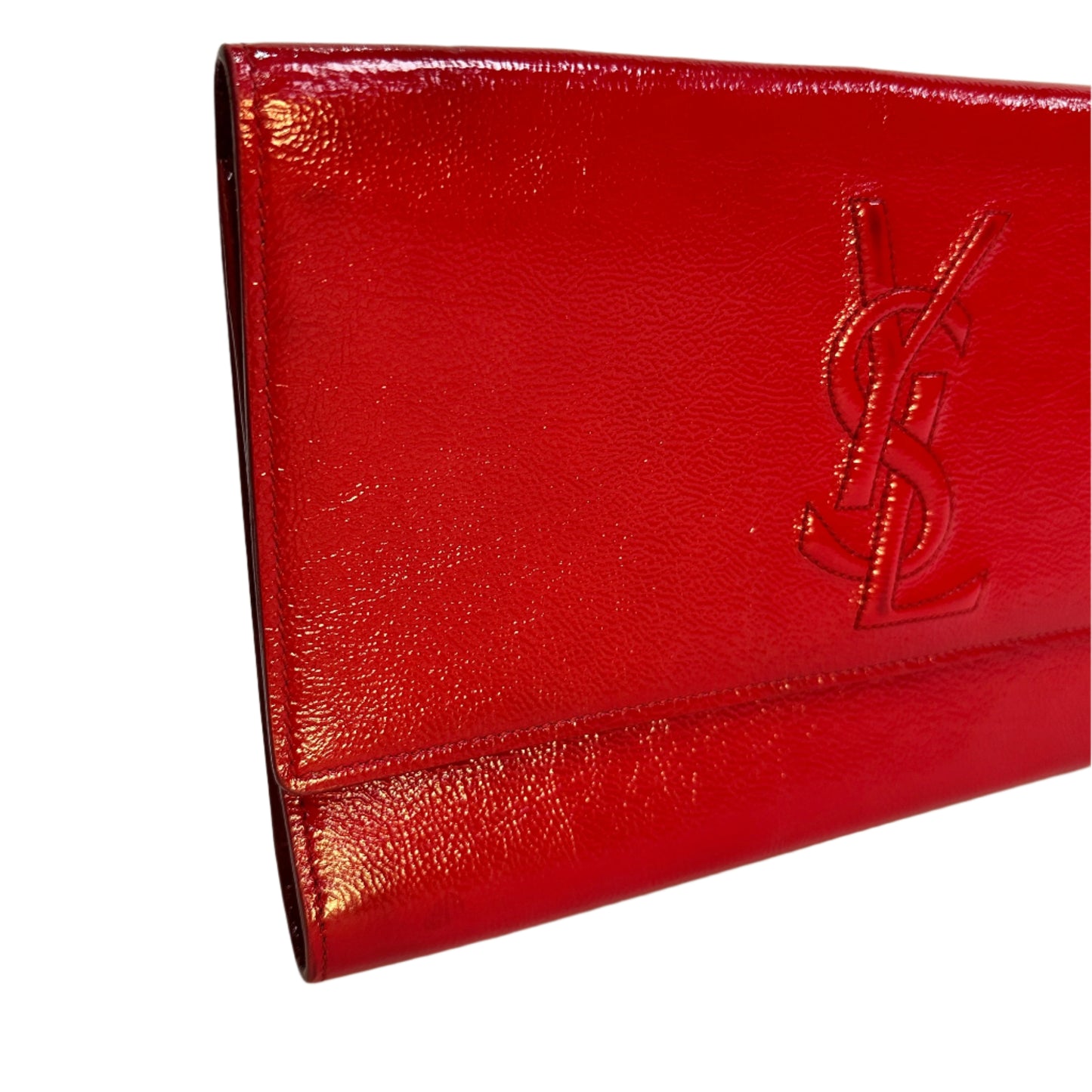 Belle de jour clutch red
