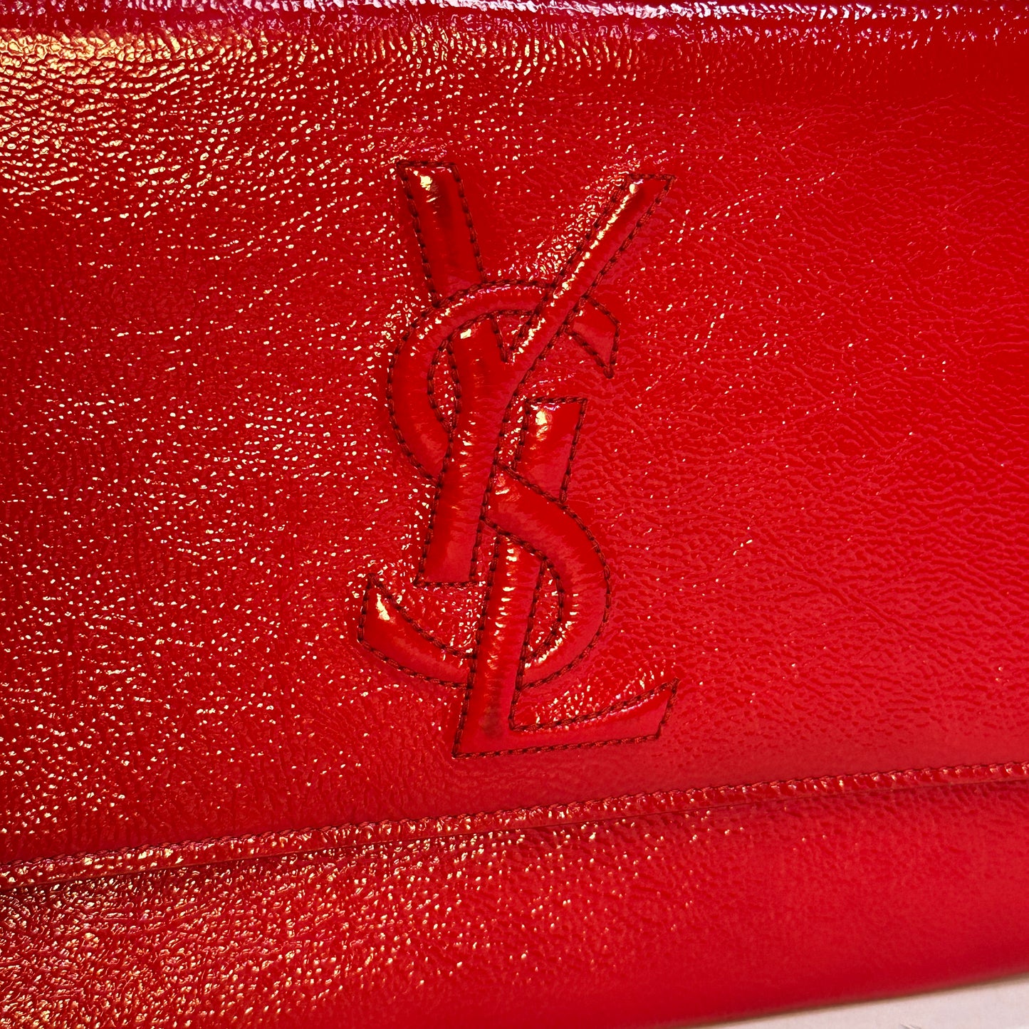 Belle de jour clutch red