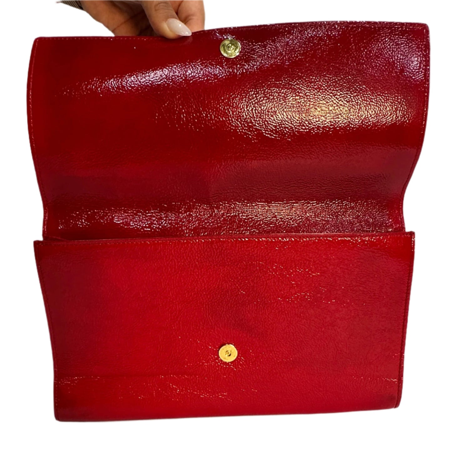 Belle de jour clutch red