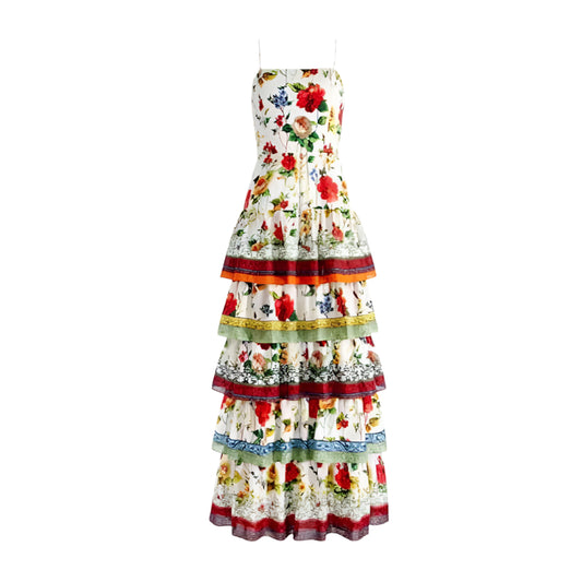 Alice and Olivia Valencia Floral-print dress Talla 6
