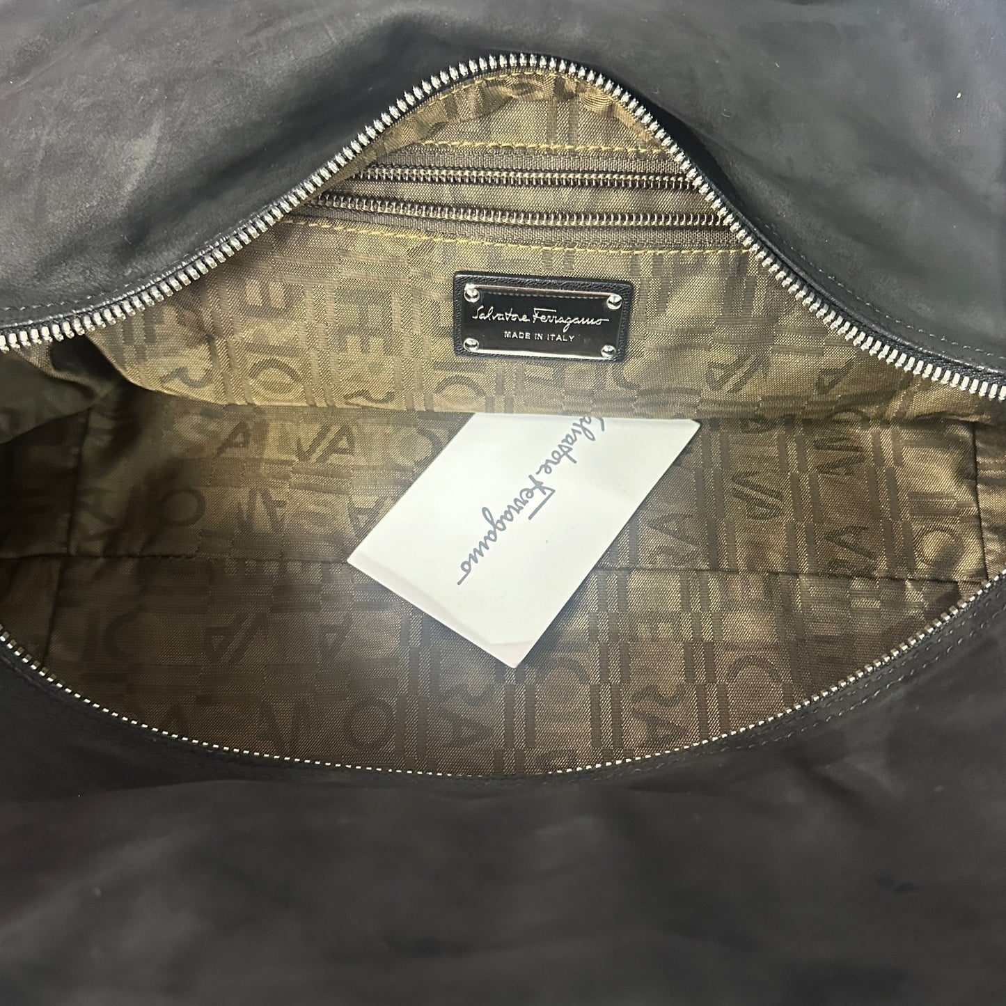 Black leather shoulder bag vintage