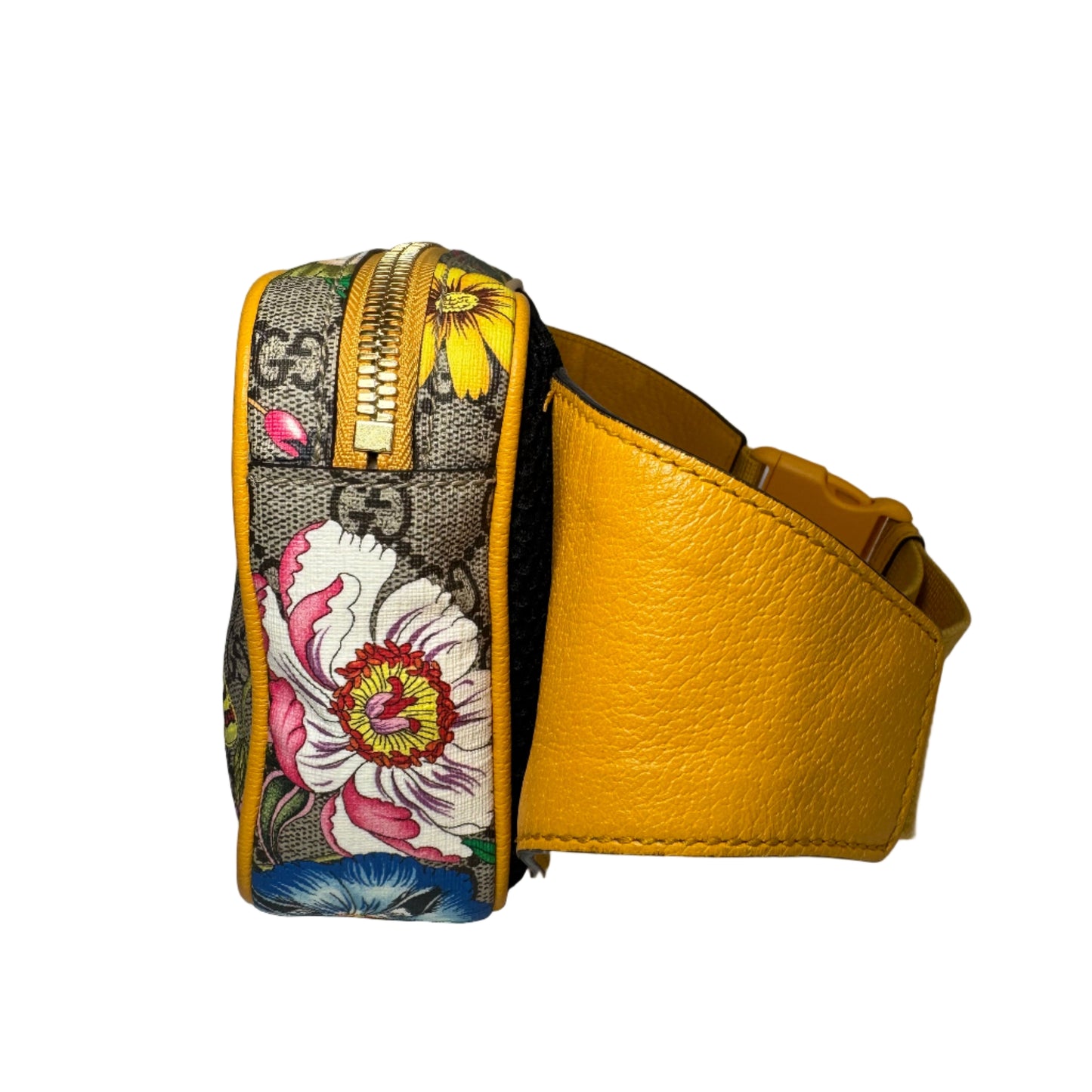 Ophidia GG belt bag amarillo