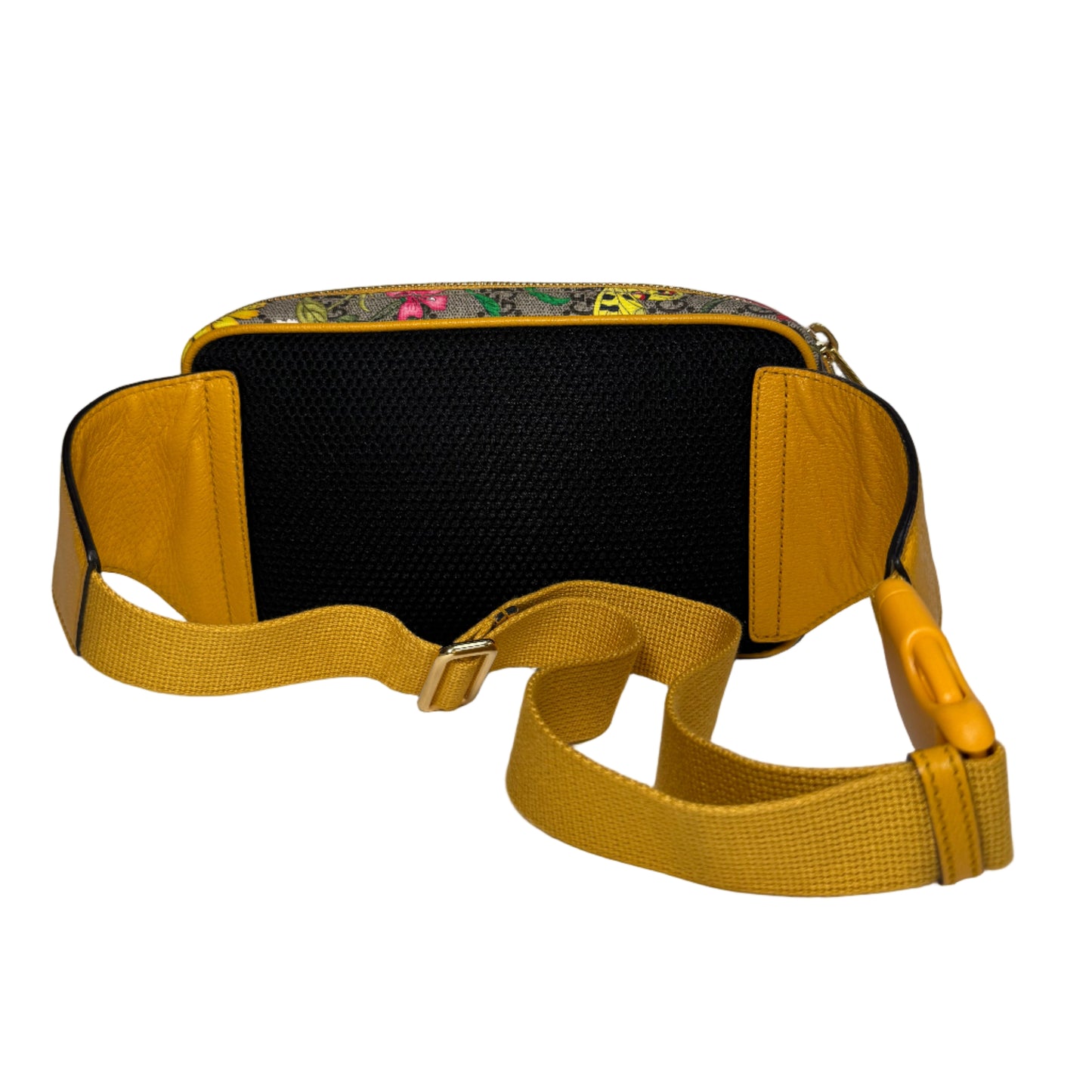 Ophidia GG belt bag amarillo