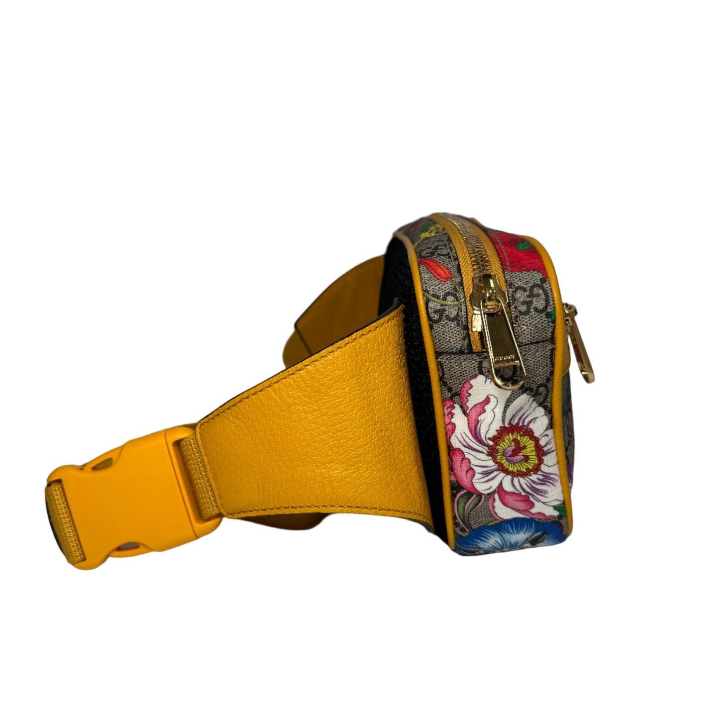 Ophidia GG belt bag amarillo