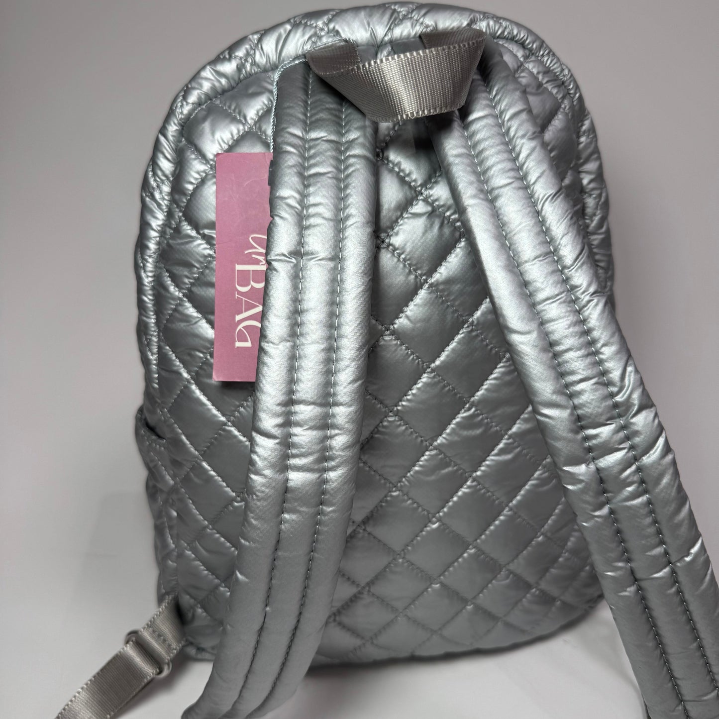 Oxford metro mini Backpack silver