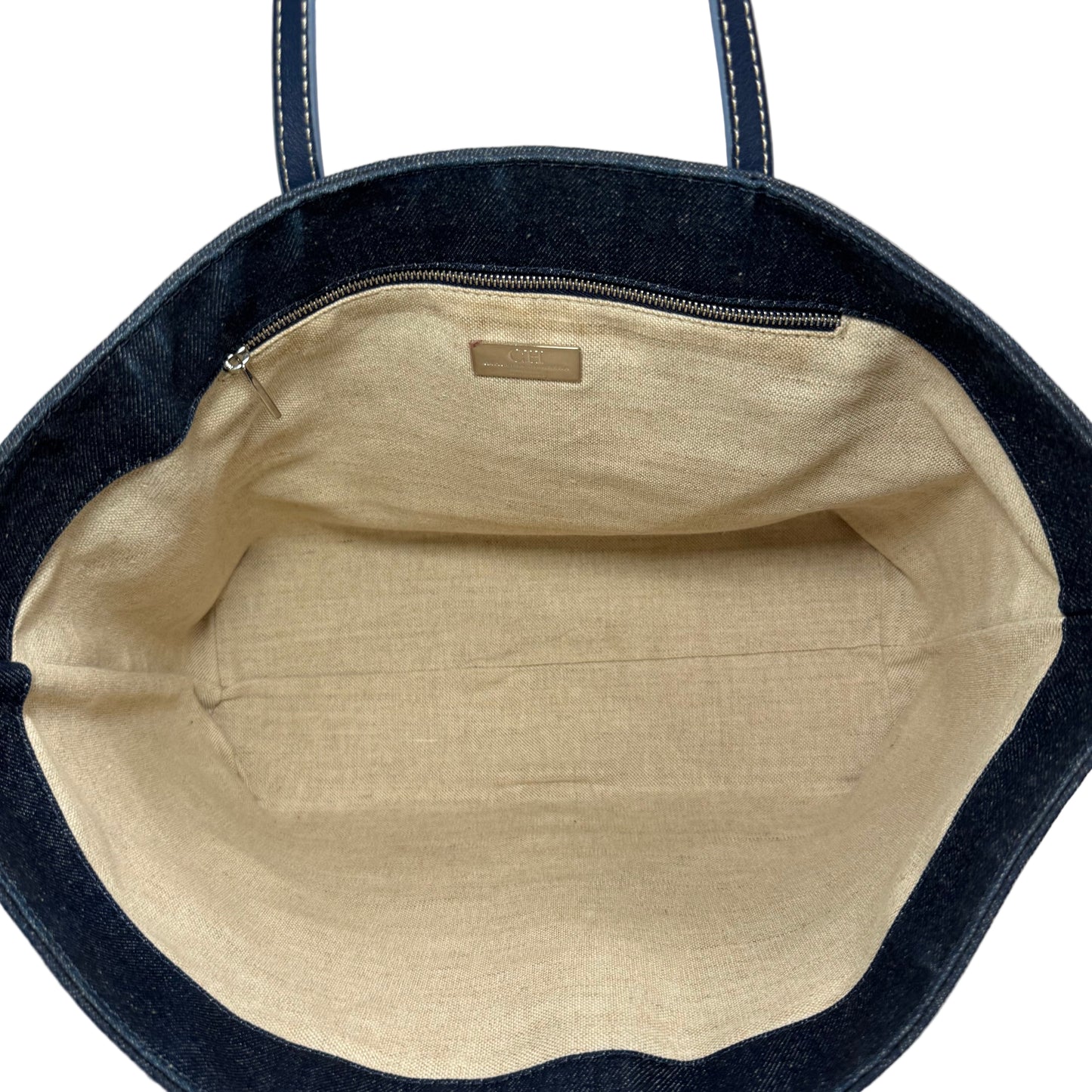 Denim Large Tote shoulder