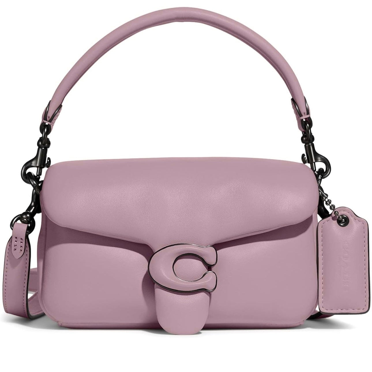 Pillow Nappa Leather Tabby Shoulder Bag 18 Lilac