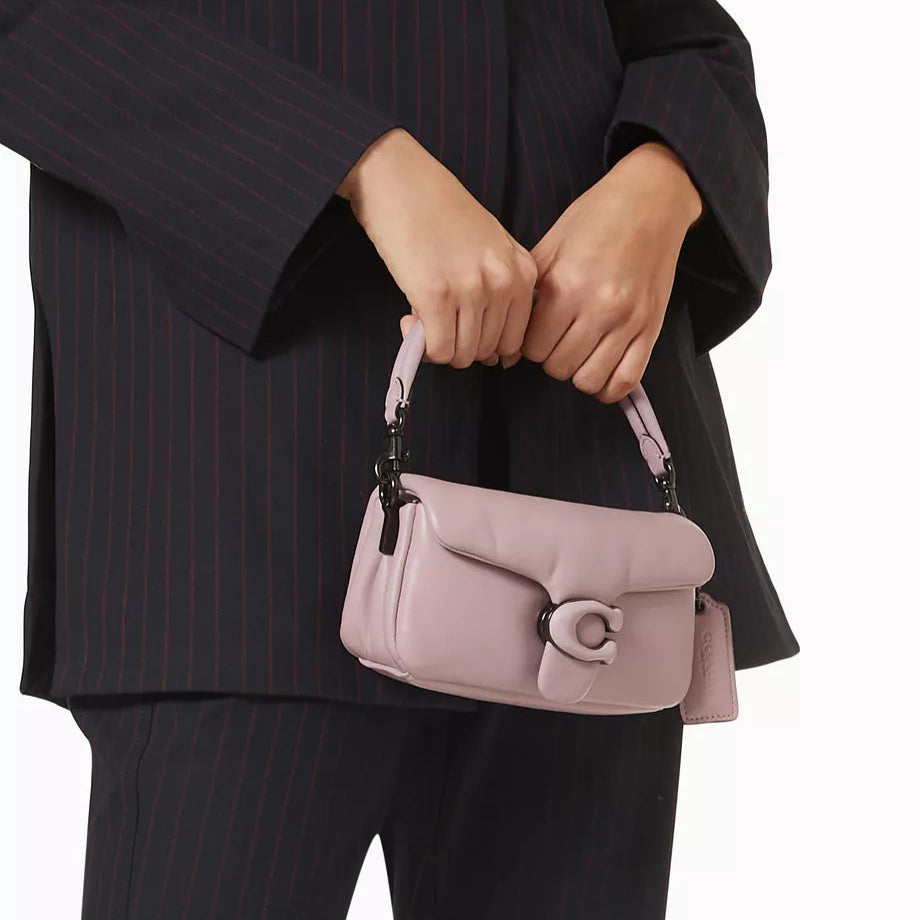 Pillow Nappa Leather Tabby Shoulder Bag 18 Lilac