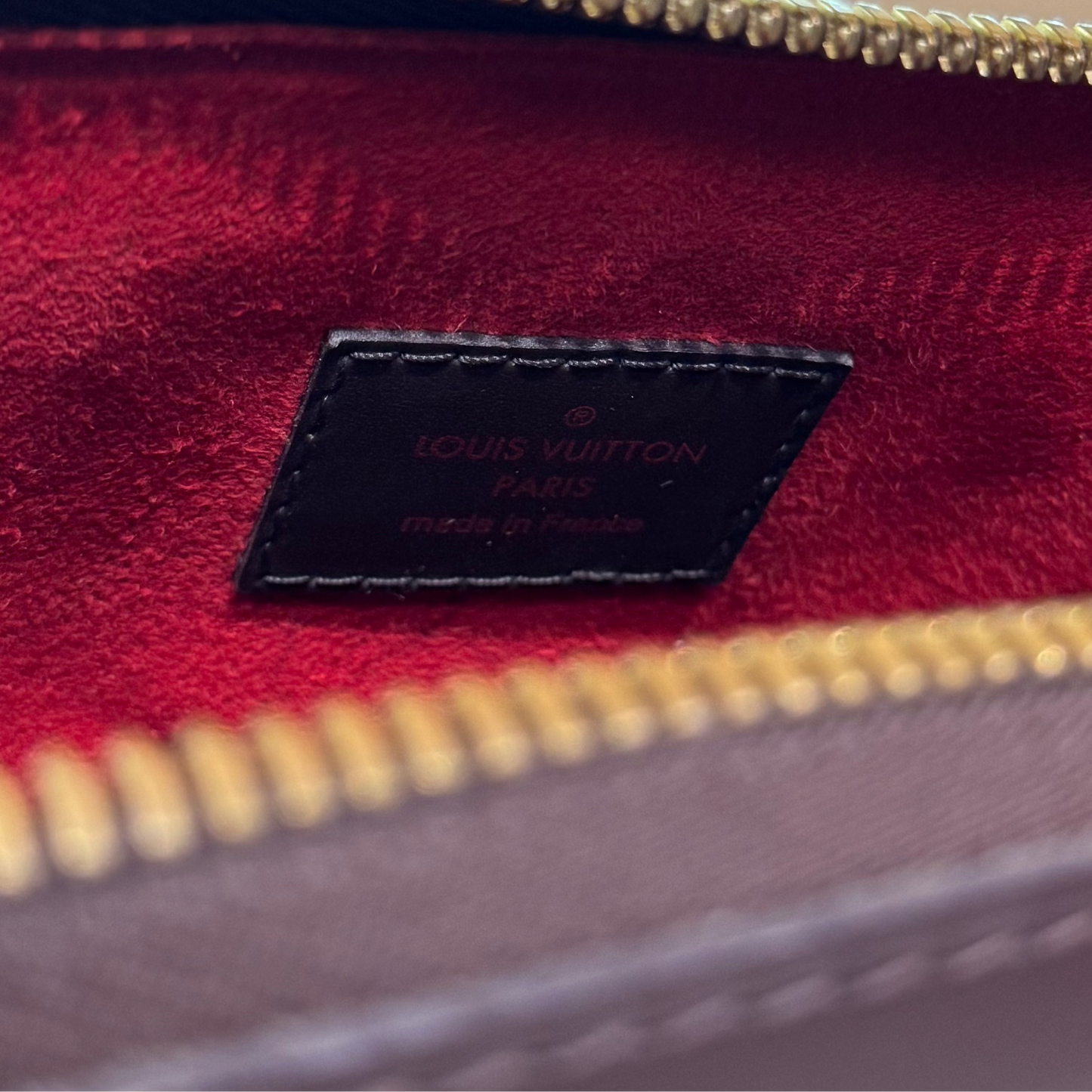 Trevi PM damier ebene shoulder strap