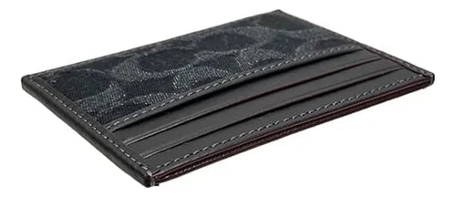 Men card holder black