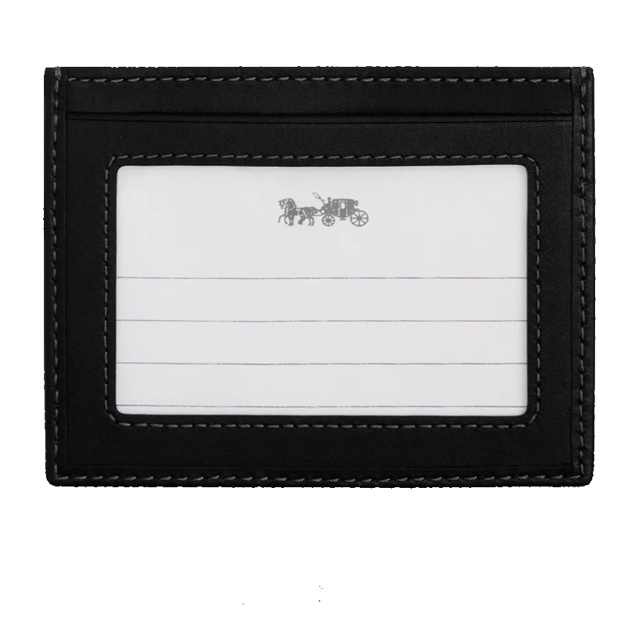 Men card holder black