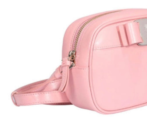 Leather Crossbody bow bag
