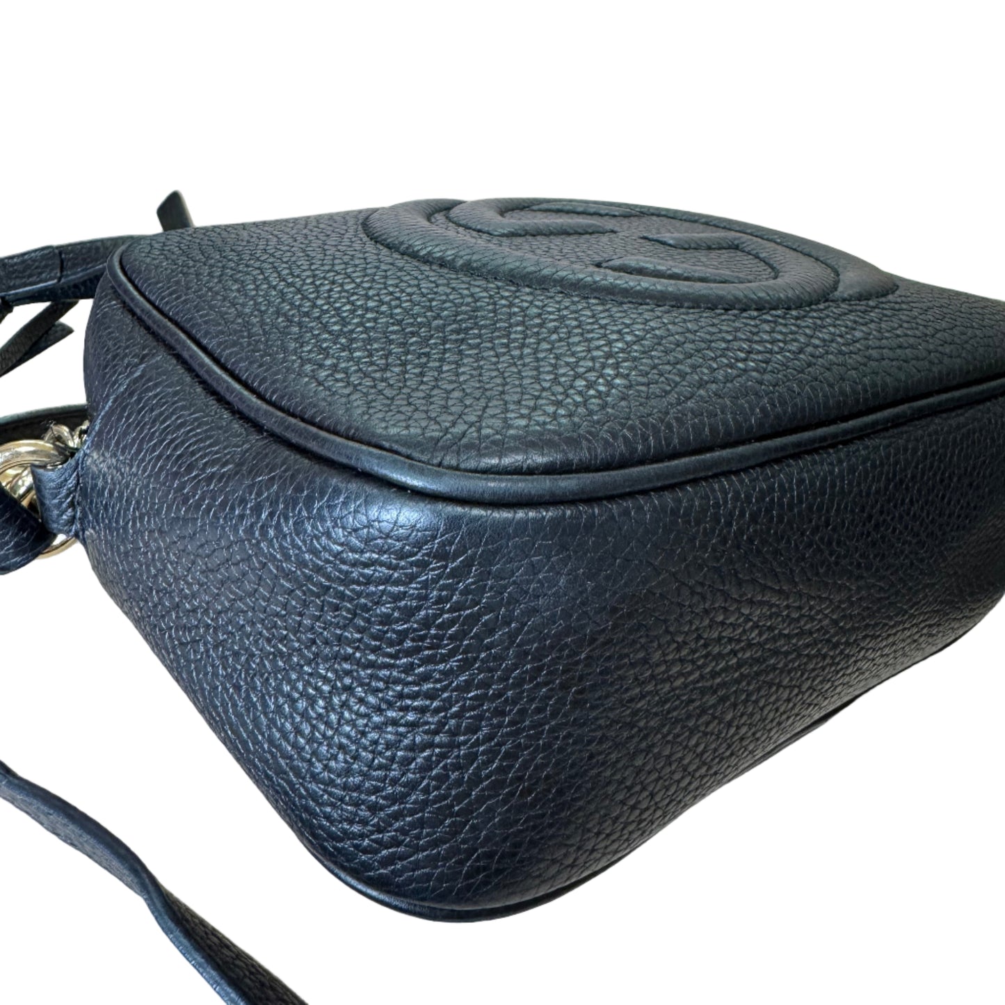 Soho black leather disco bag crossbody