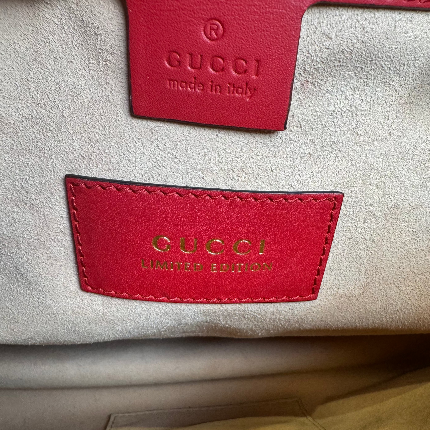 Coated Canvas GG convertible boston Embroidered Medium - Limited edition