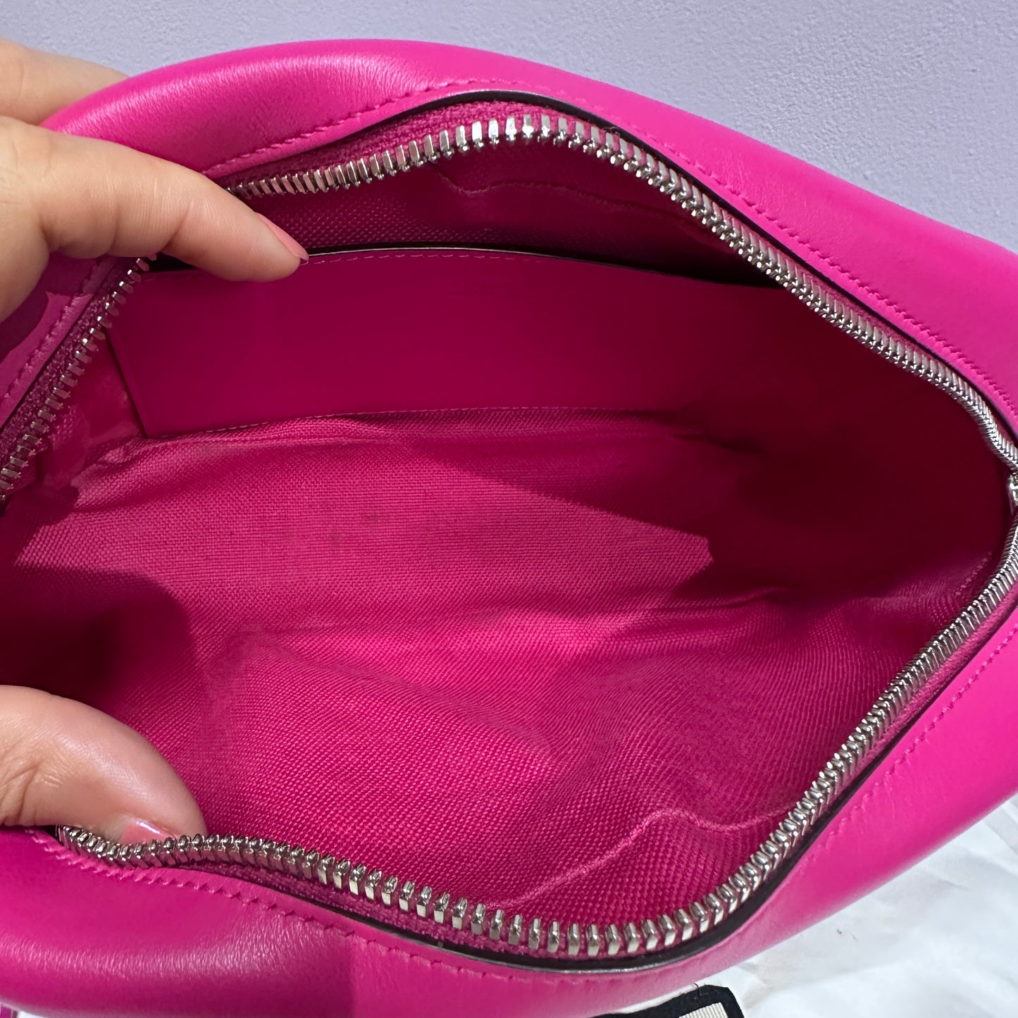 GG Marmont Fucsia Camera bag