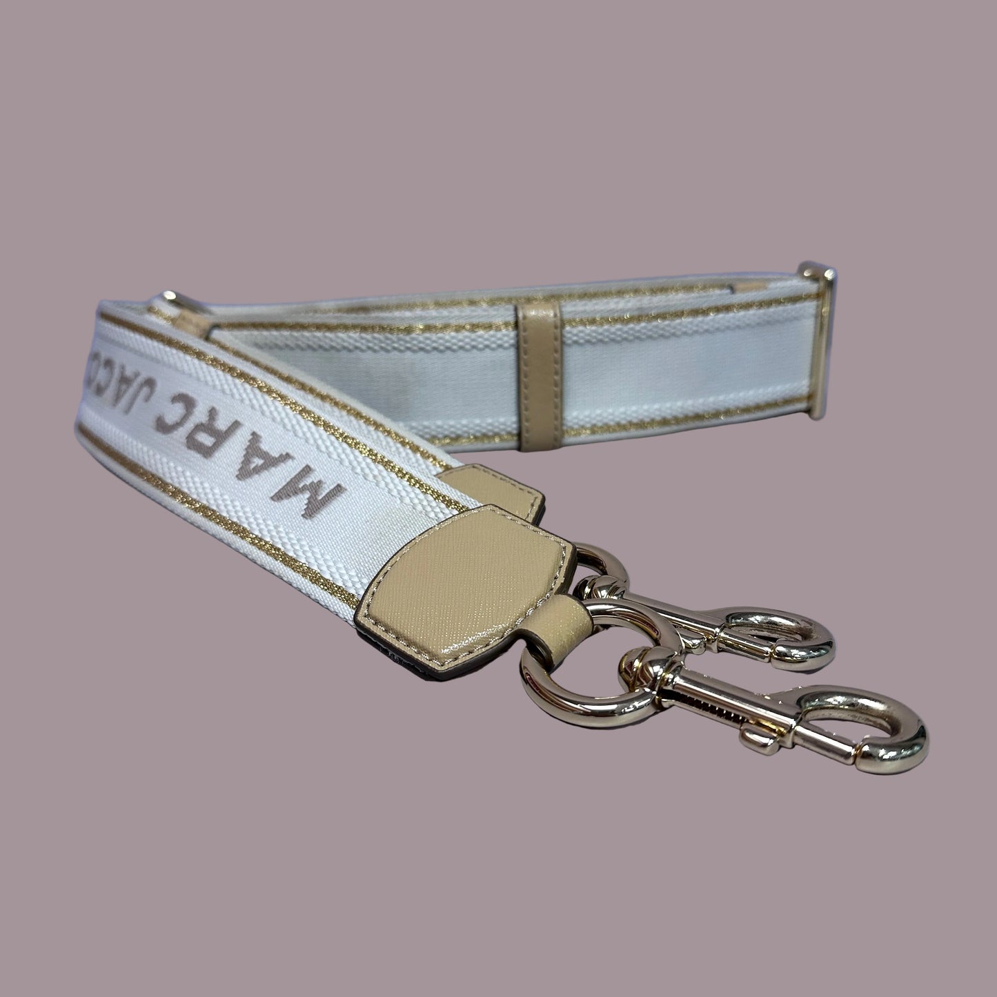 Marc Jacobs Web Strap Cream