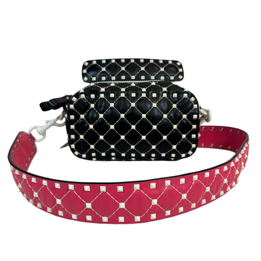 Rockstud Spike black (pink strap)