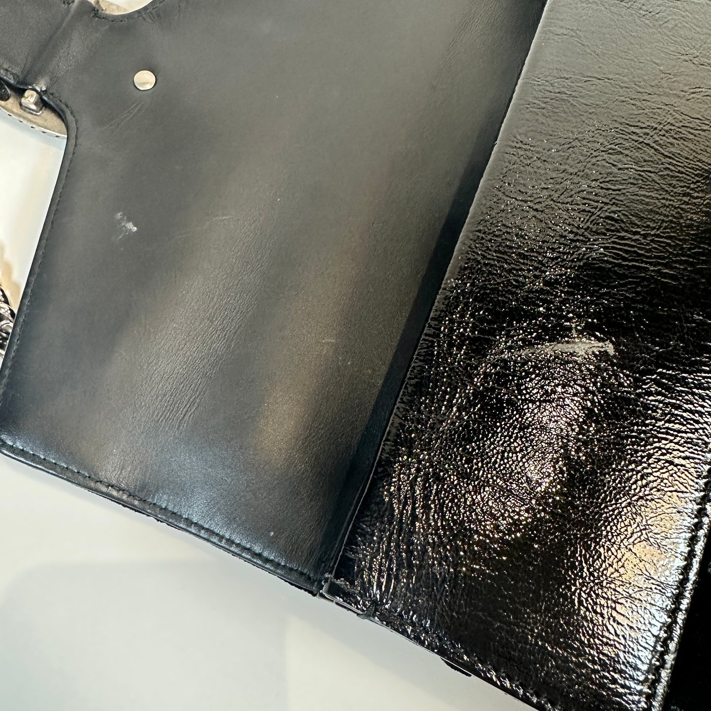 Dionysus medium black velvet shoulder bag