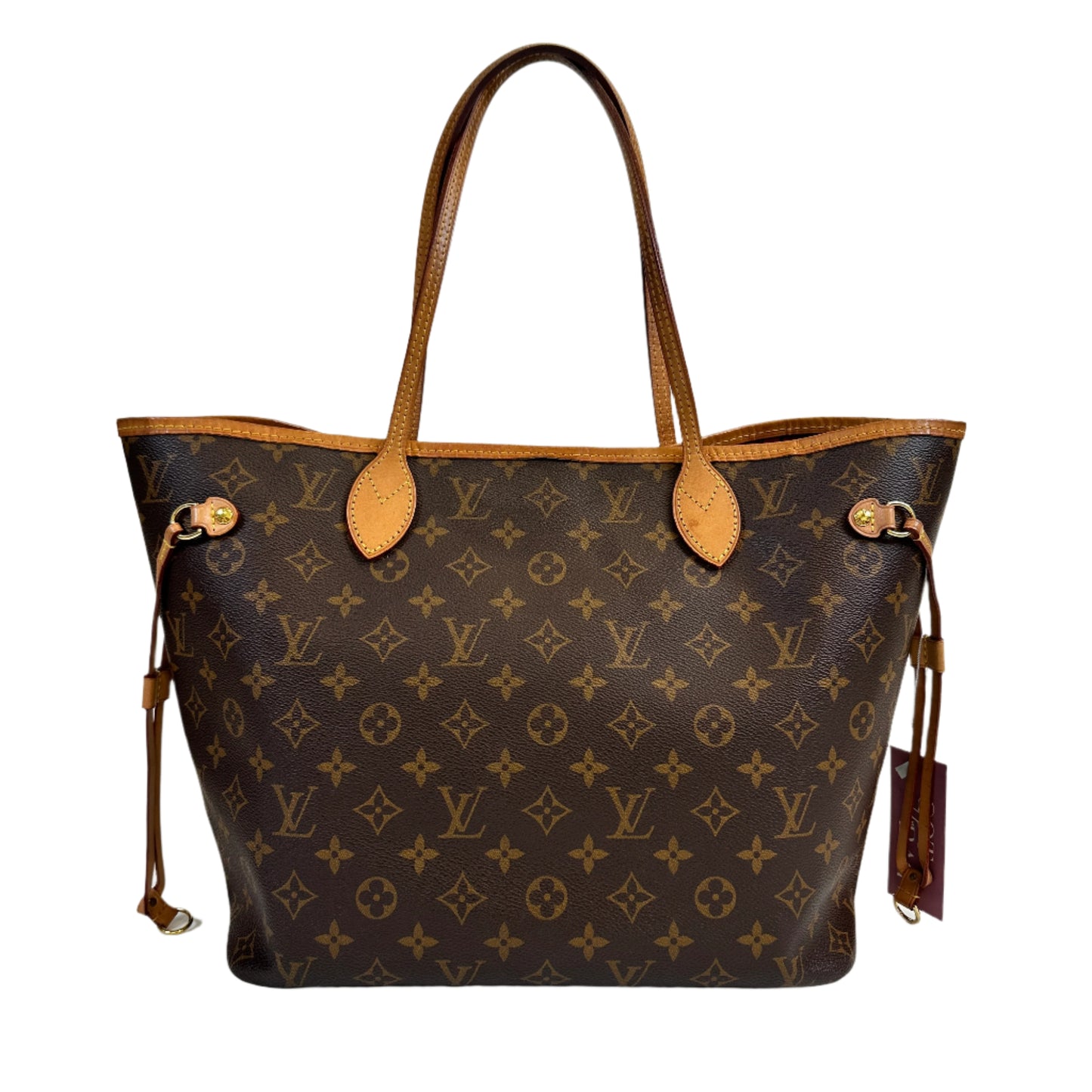 MM Neverfull Monogram Canvas red interior