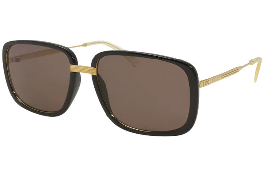 Sunglasses GG0787S black and gold (men)