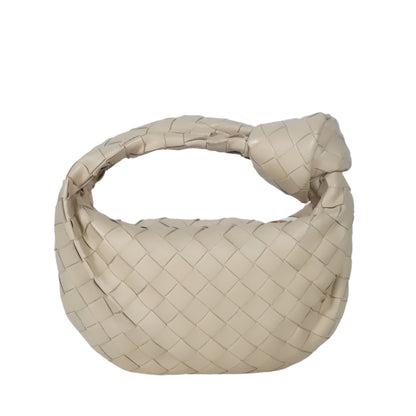 Intrecciato Nappa Mini Jodie Porridge