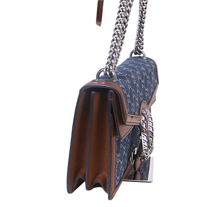 Dionysus Denim Medium GG shoulder bag