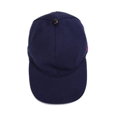 Gucci Canvas Interlocking GG Baseball Cap 387554 4H010 Navy blue Cloth 59cm