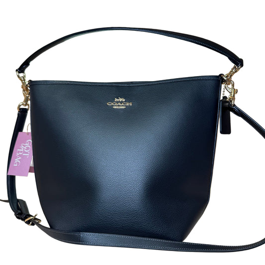 City bucket bag large black