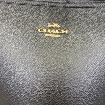 City bucket bag large black