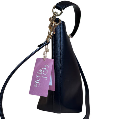 City bucket bag large black