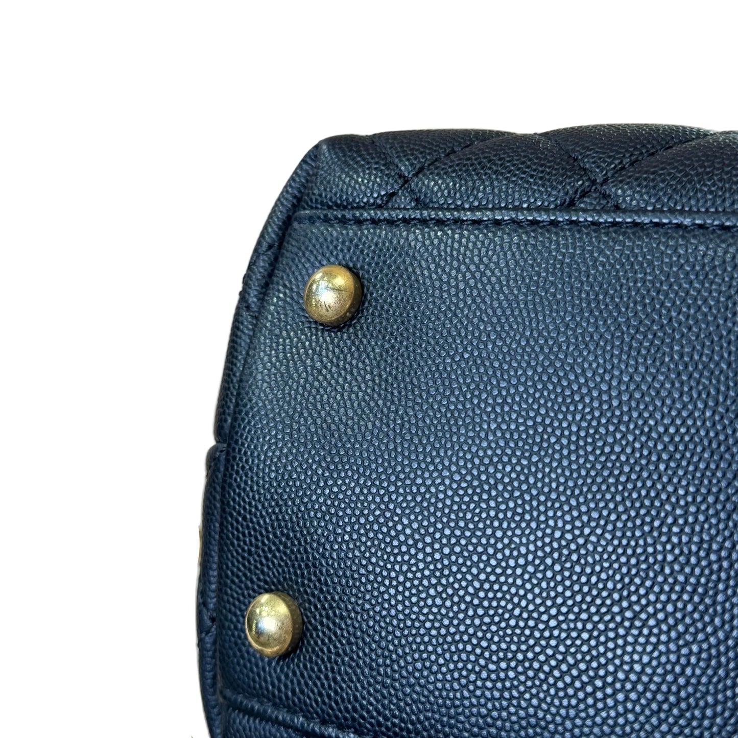 Black flap bag with top handle with crossbody strap calfskin and gold hardware Medium