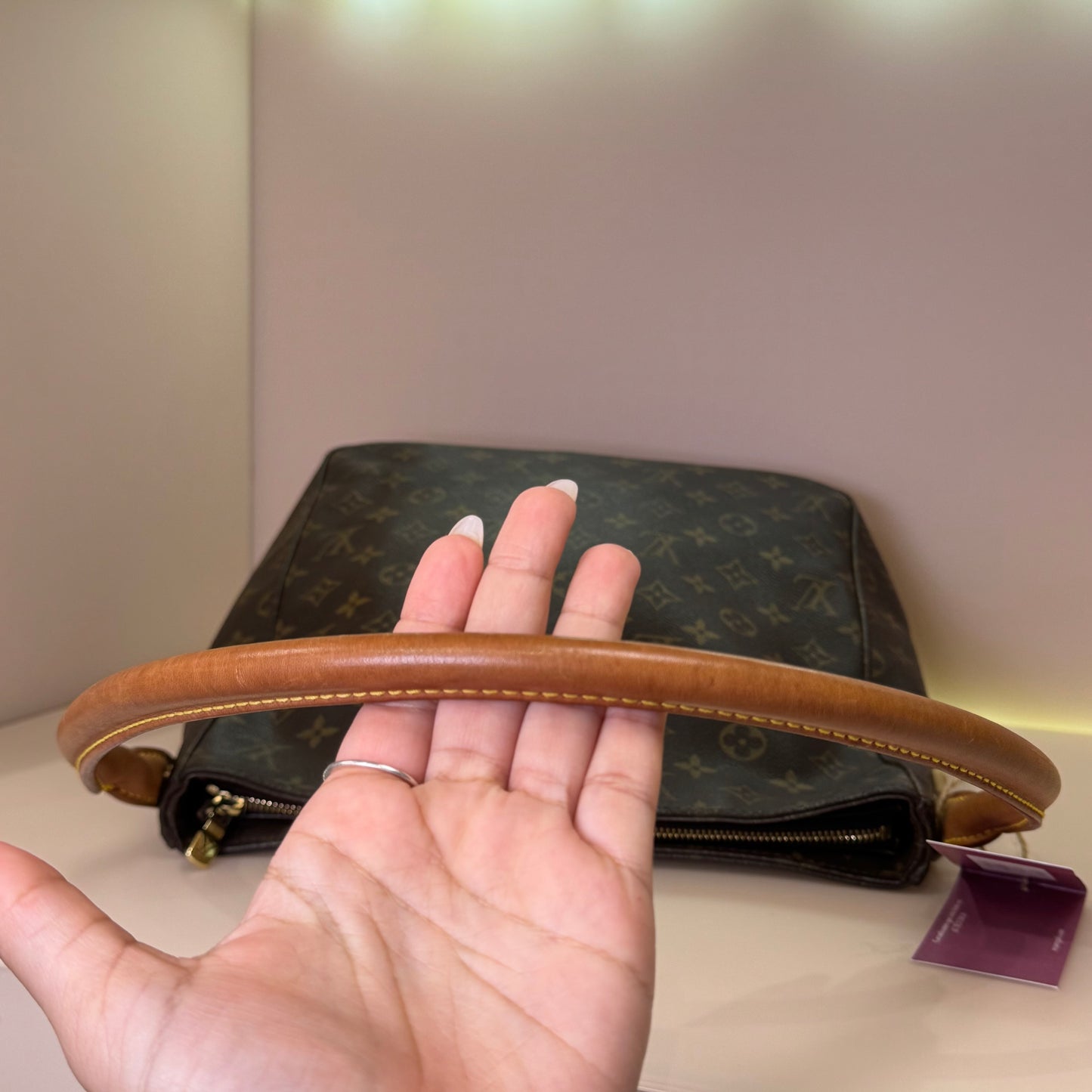 Looping GM shoulder bag monogram canvas