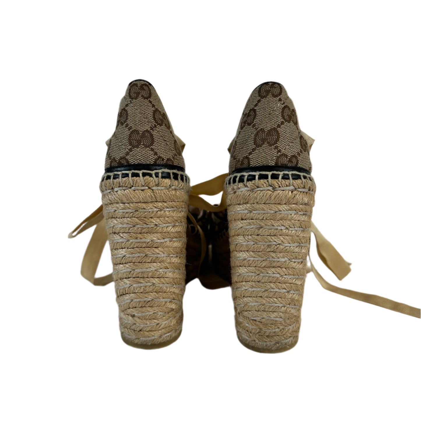 GG marmont wedge espadrilles Talla 37